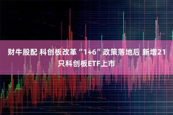 财牛股配 科创板改革“1+6”政策落地后 新增21只科创板ETF上市